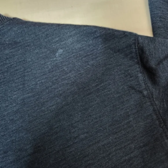 Celtic & Co blue crewneck sweatshirt garment dyed pockets S - Picture 11 of 11